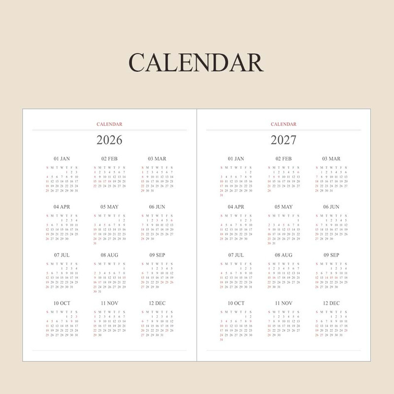 Calendar - Indigo 2026 Official A5 Dated Weekly Planner Scheduler