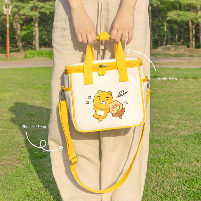 2 Way strap - Kakao Friends Choonsik Squared Cooler Bag