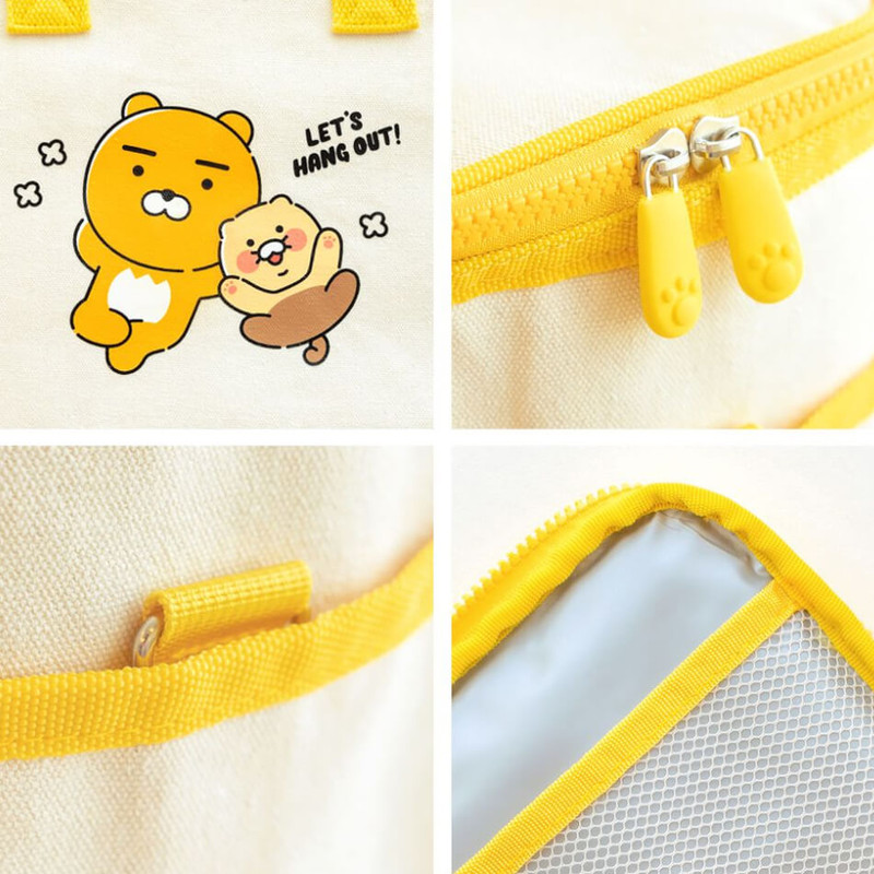 Detail of Kakao Friends Choonsik Squared Cooler Bag