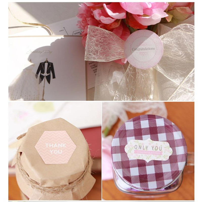 Usage example of Somssi Wedding Decoration Paper Sticker Pack