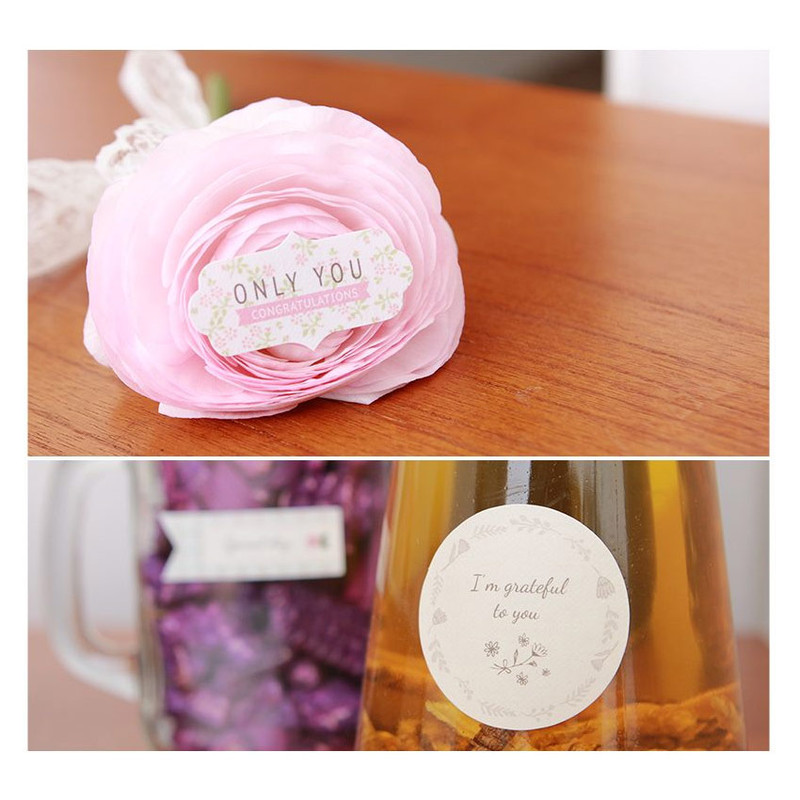 Usage example of Somssi Wedding Decoration Paper Sticker Pack