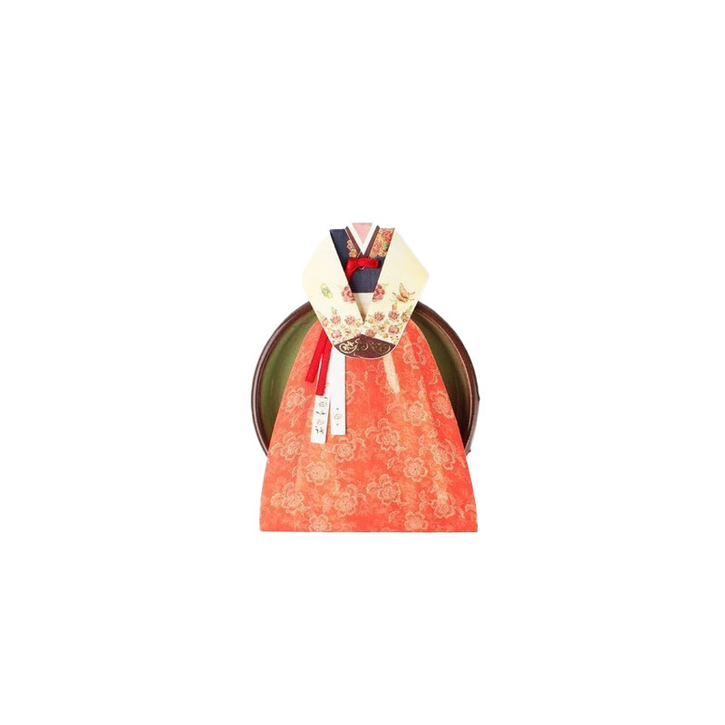 Somssi Peony Korea Traditional Hanbok Card Set Somssi Peony Korea Traditional Hanbok Card Set