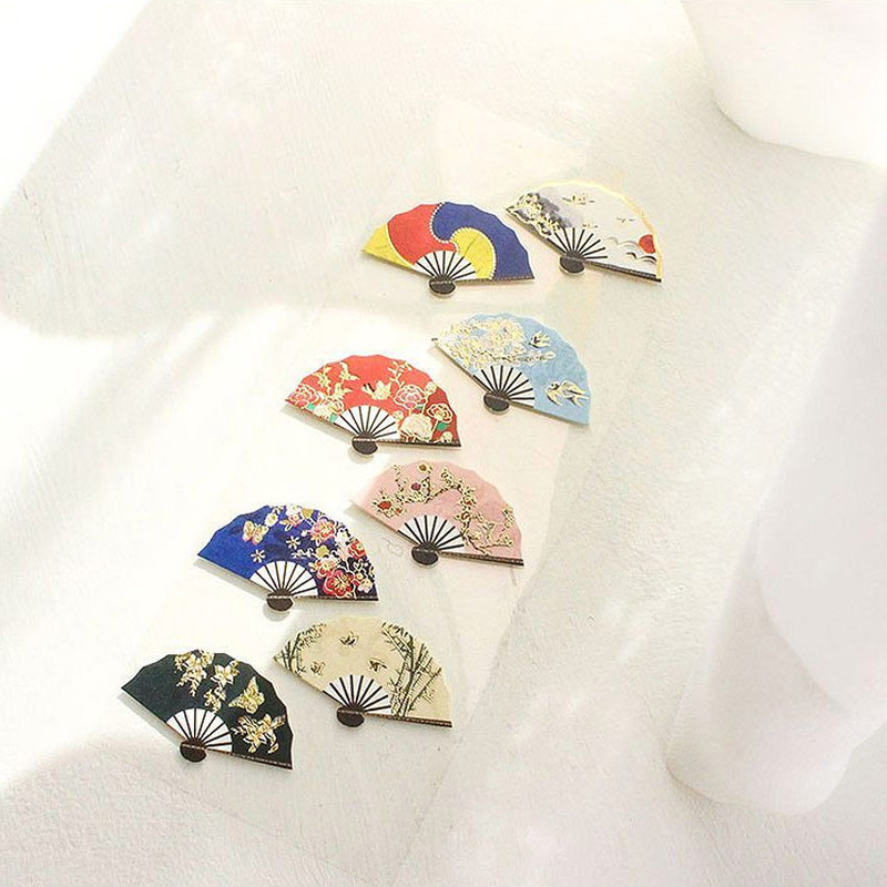 07 Traditional fans - Somssi Korea Traditional Handmade Travel Sticker 07 Traditional fans - Somssi Korea Traditional Handmade Travel Sticker