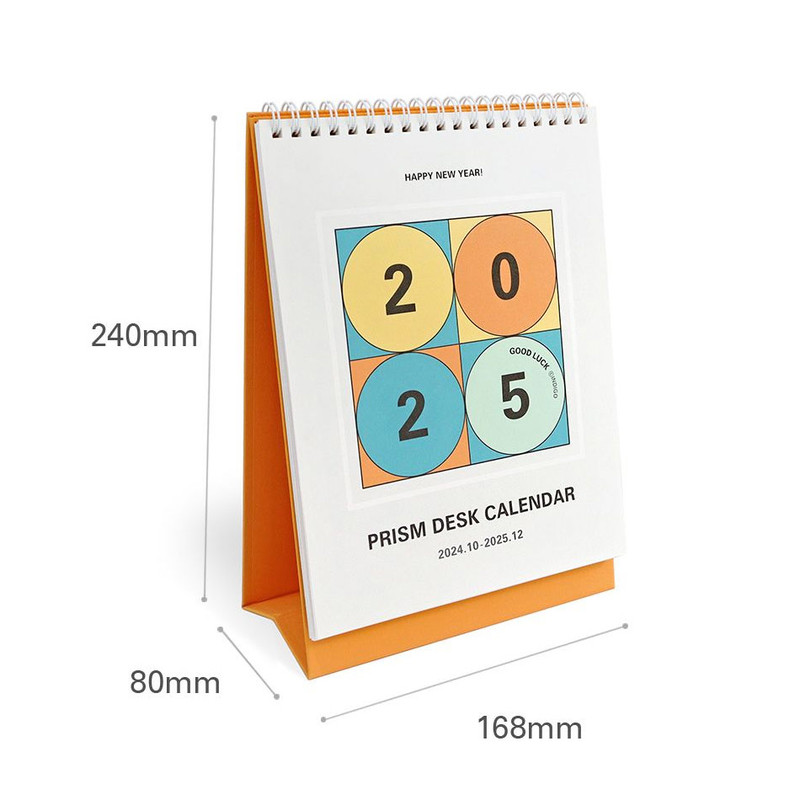 Size - Indigo 2025 Prism Vertical Standing Desk Calendar Size - Indigo 2025 Prism Vertical Standing Desk Calendar