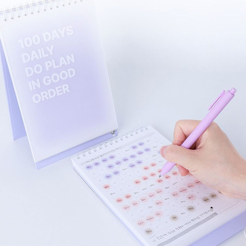 Wanna This DO 100 Days Dateless Daily Desk Study Planner