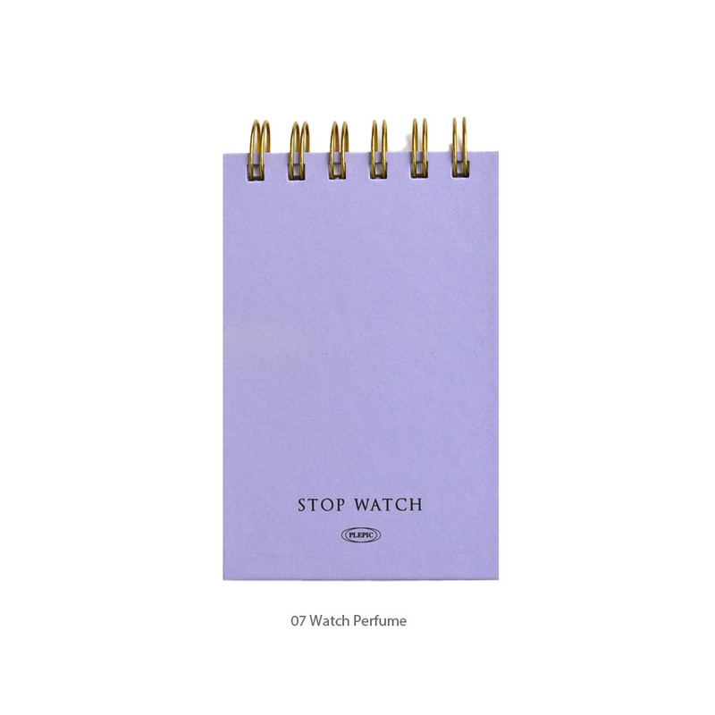 07 Watch Perfume - Plepic Press Lined Alarm Watch Timetable Notepad 07 Watch Perfume - Plepic Press Lined Alarm Watch Timetable Notepad