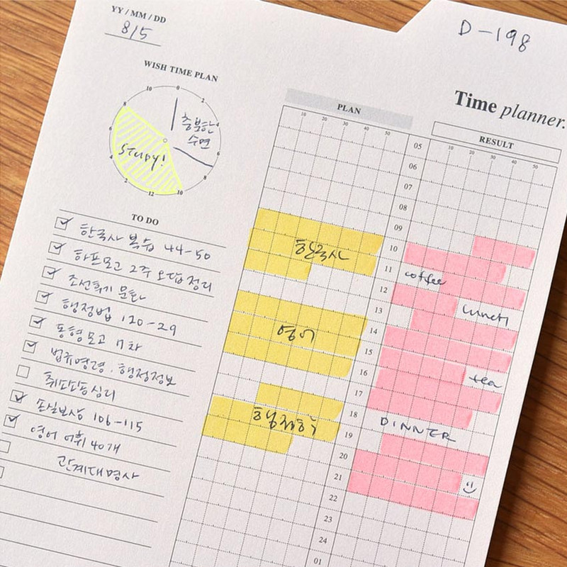 Usage example of Plepic Big Index Sticky Planner Notepad Usage example of Plepic Big Index Sticky Planner Notepad