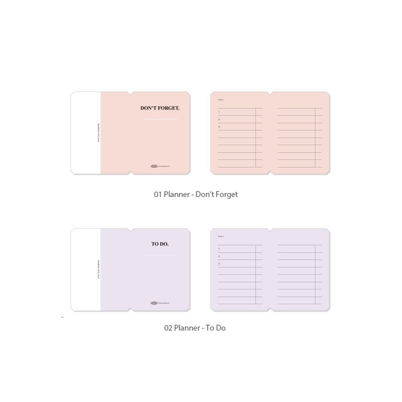 Don't Forget & To Do - Plepic Thumbnail Folding Sticky Notepad Don't Forget & To Do - Plepic Thumbnail Folding Sticky Notepad