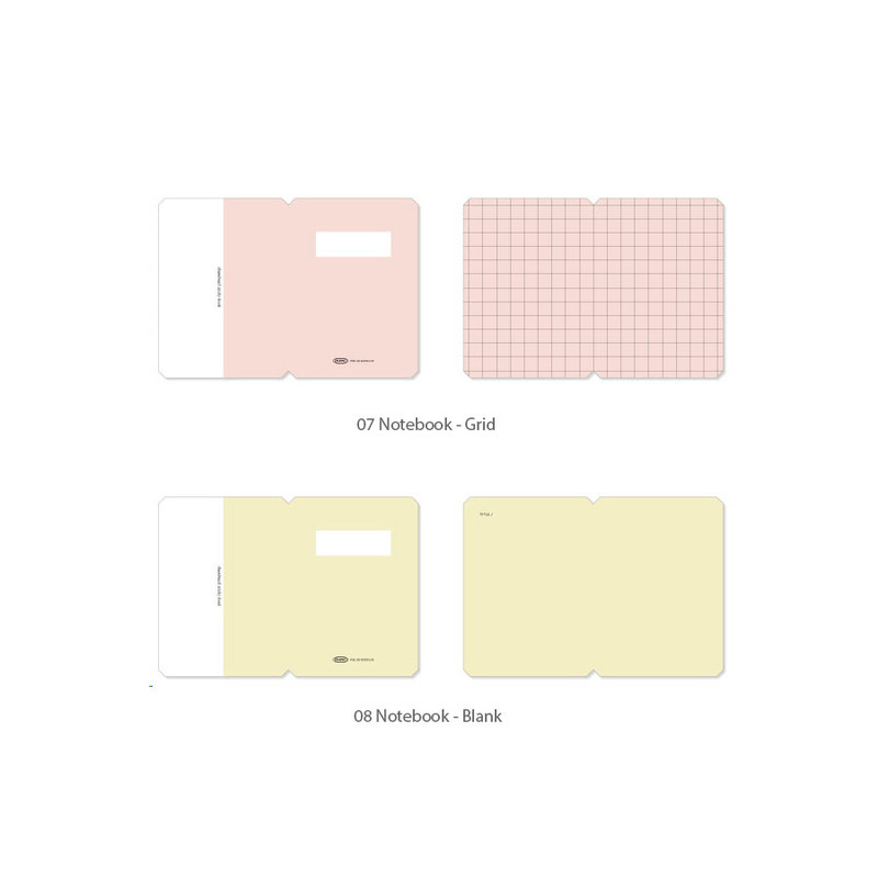 Grid, Blank - Plepic Thumbnail Folding Sticky Notepad Grid, Blank - Plepic Thumbnail Folding Sticky Notepad