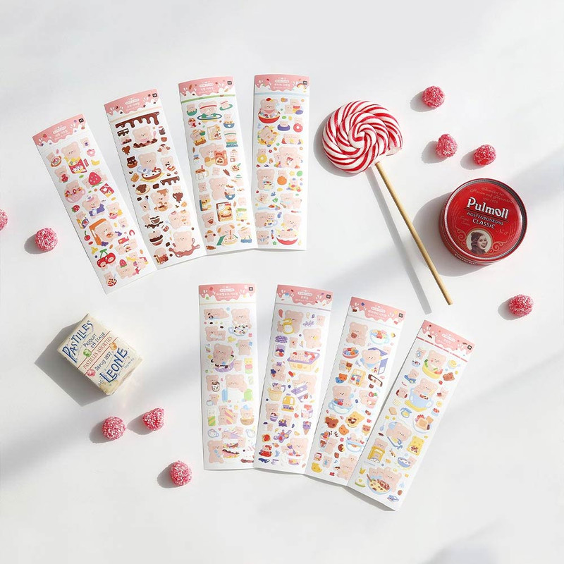 Mellee Factory Big Cereal Removable Sticker Pack Mellee Factory Big Cereal Removable Sticker Pack