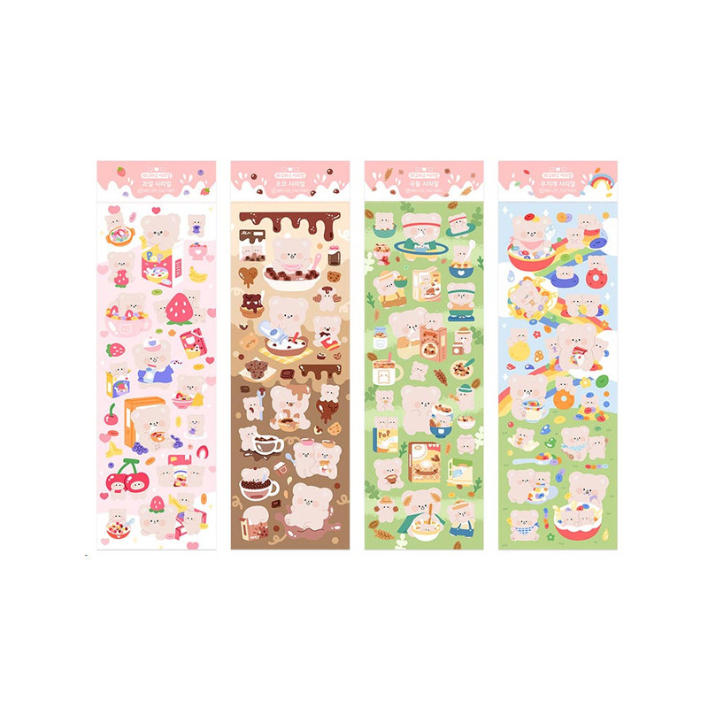 Mellee Factory Big Cereal Removable Sticker Pack Mellee Factory Big Cereal Removable Sticker Pack