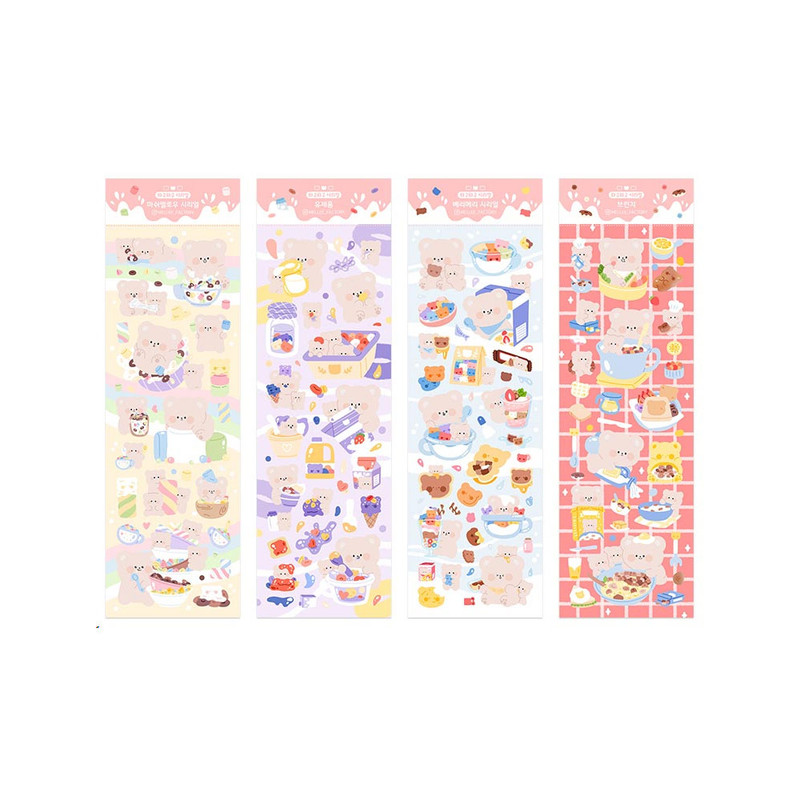 Mellee Factory Big Cereal Removable Sticker Pack Mellee Factory Big Cereal Removable Sticker Pack