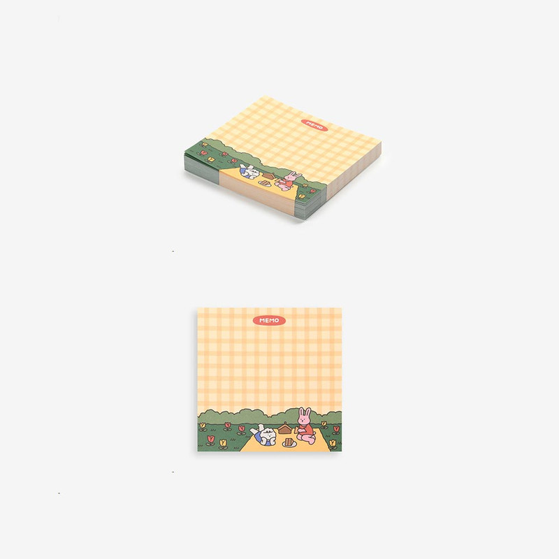 Dailylike My Buddy Picinic Notepad Dailylike My Buddy Picinic Notepad