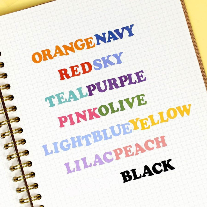 Usage example of Paperian Roly Poly Alphabet & Number Removable Sticker Pack