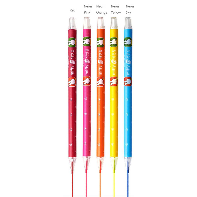 Color - Miffy 2mm Slim 5 Color Pencil Set