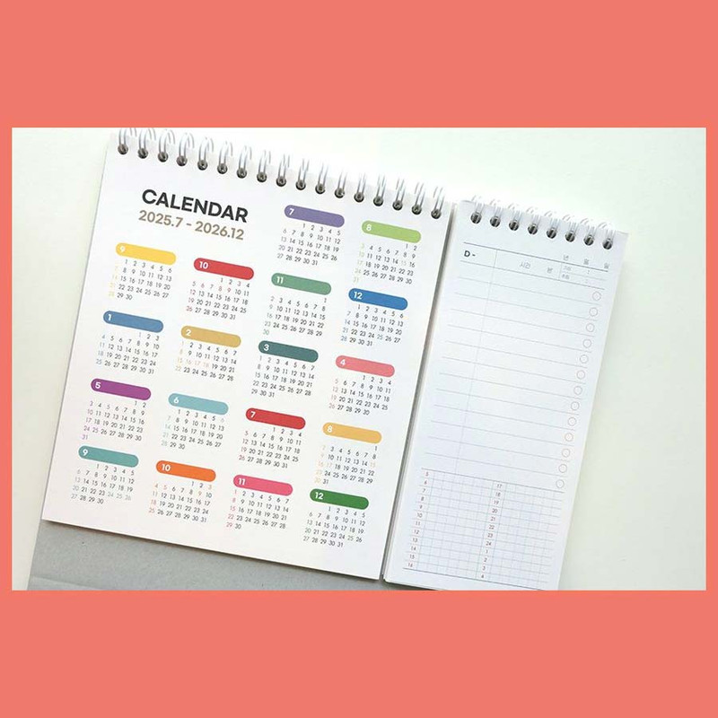 Usage example of GMZ 2026 Study Dual Life Desk Calendar