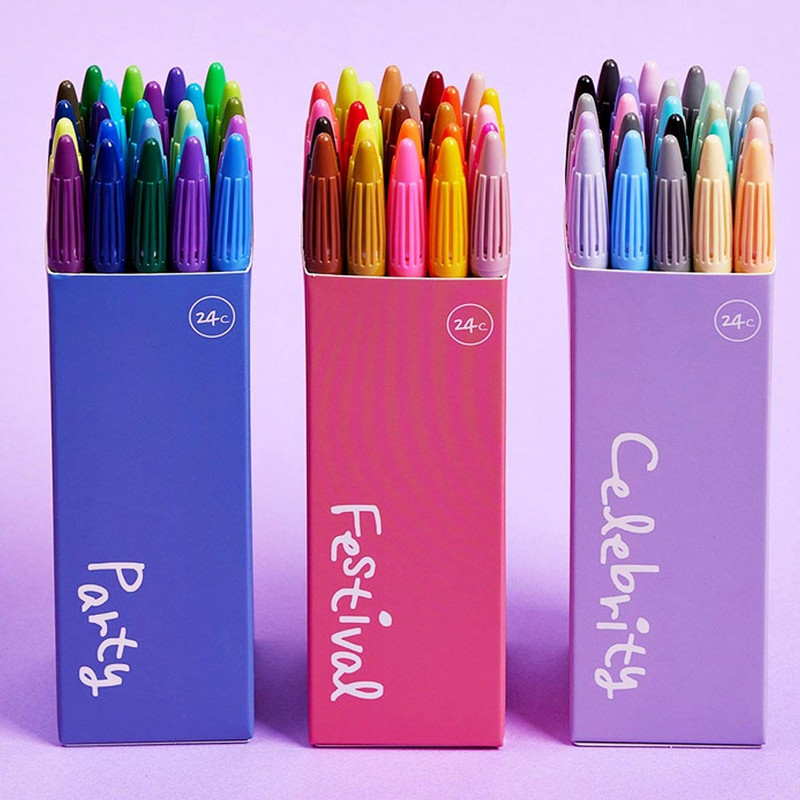 3 packing - Monami Plus 3000 Water-Based Ink 72 Color Pen Set 3 packing - Monami Plus 3000 Water-Based Ink 72 Color Pen Set