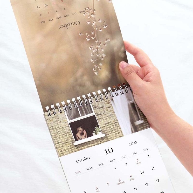 Usage example of Indigo 2026 Mind Snap A5 Desk Calendar