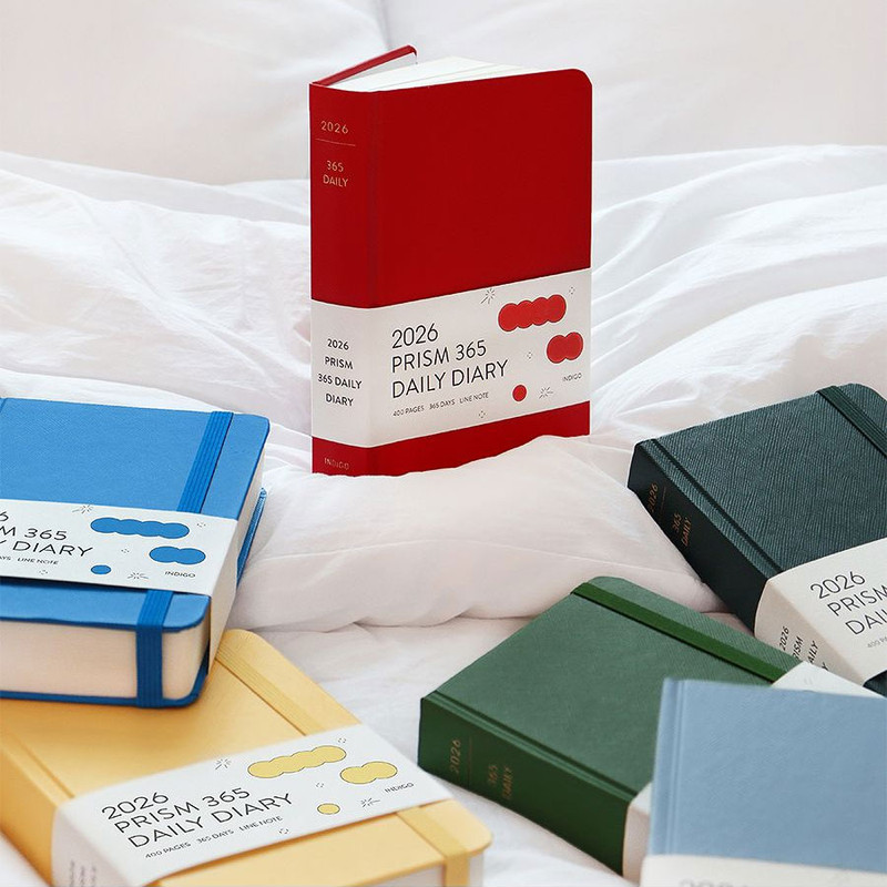 Indigo 2026 Prism Dated Daily Diary