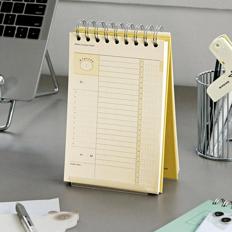 Daily Plan - Iconic Flow 6 Months Desk Study Planner