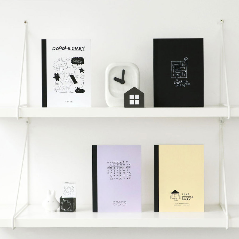 Iconic 2026 Doodle A5 Dated Weekly Planner Iconic 2026 Doodle A5 Dated Weekly Planner