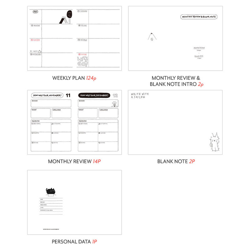 Planner pages - Iconic 2026 Doodle A5 Dated Weekly Planner Planner pages - Iconic 2026 Doodle A5 Dated Weekly Planner
