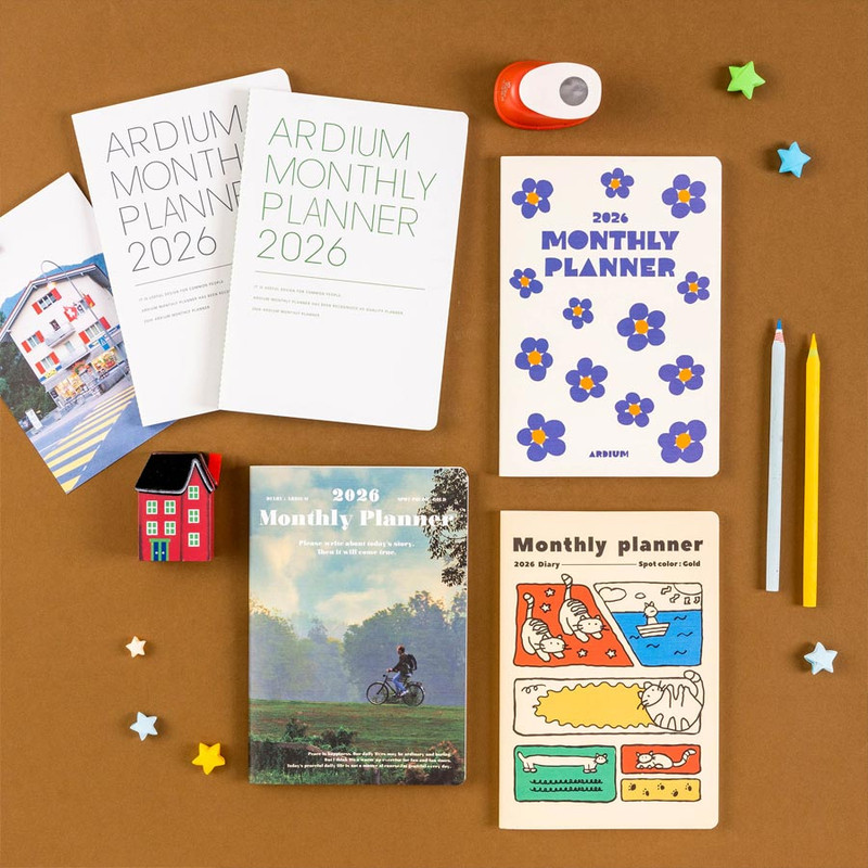 Cute design - Ardium 2026 Dated Monthly Planner Scheduler Cute design - Ardium 2026 Dated Monthly Planner Scheduler