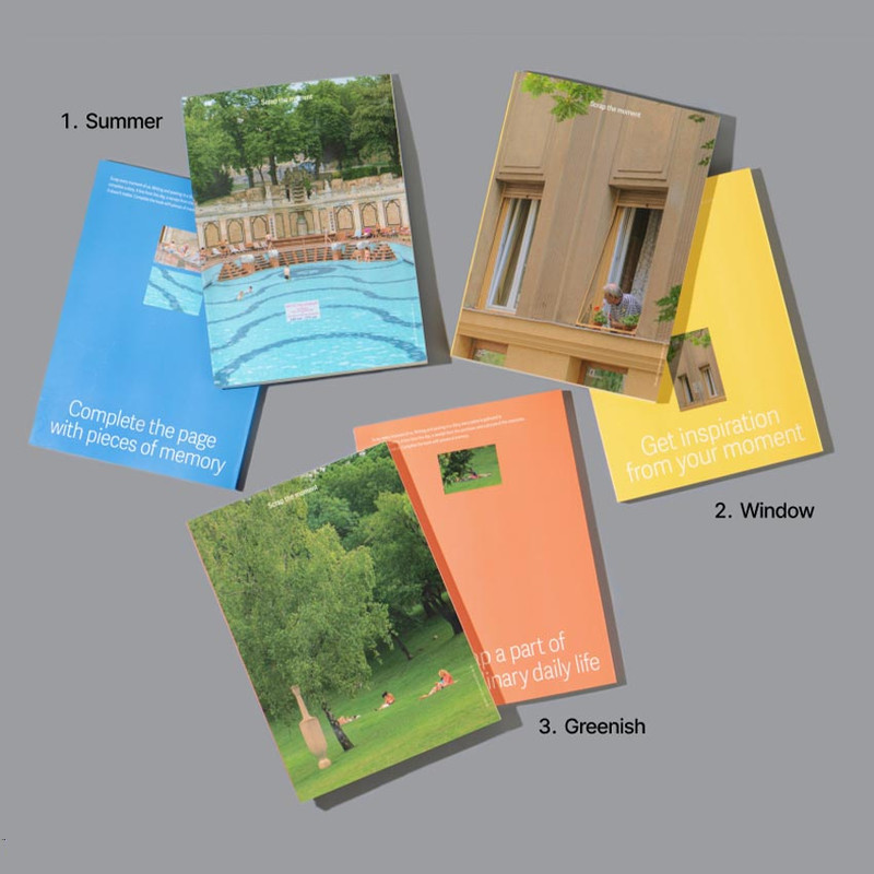 Option - Lucalab Scrap The Moment A5 Blank Notebook Option - Lucalab Scrap The Moment A5 Blank Notebook