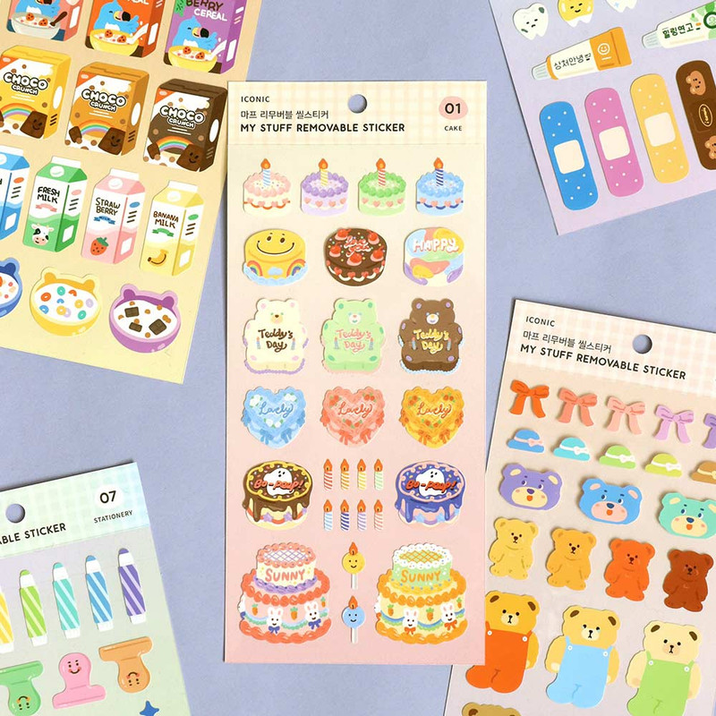 Iconic My Stuff Removable Sticker Iconic My Stuff Removable Sticker