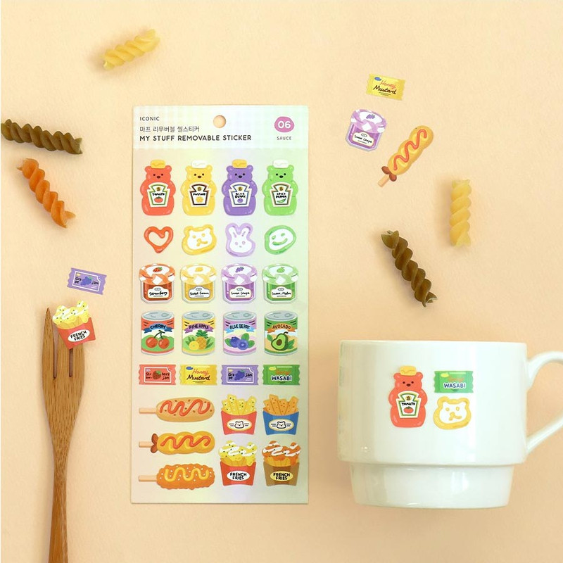 06 Sauce - Iconic My Stuff Removable Sticker 06 Sauce - Iconic My Stuff Removable Sticker