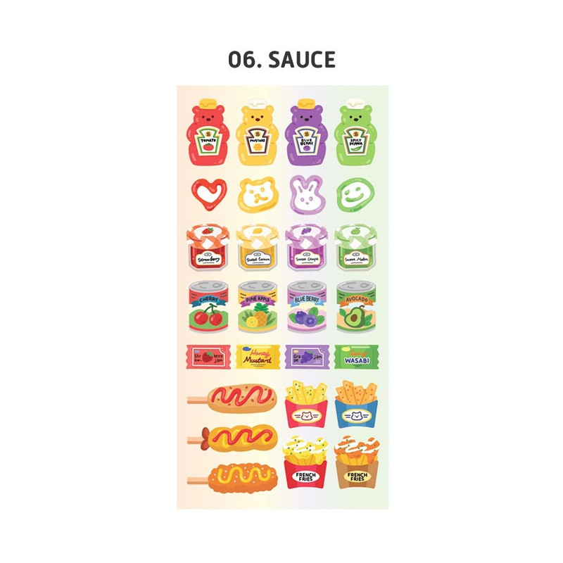 06 Sauce - Iconic My Stuff Removable Sticker 06 Sauce - Iconic My Stuff Removable Sticker