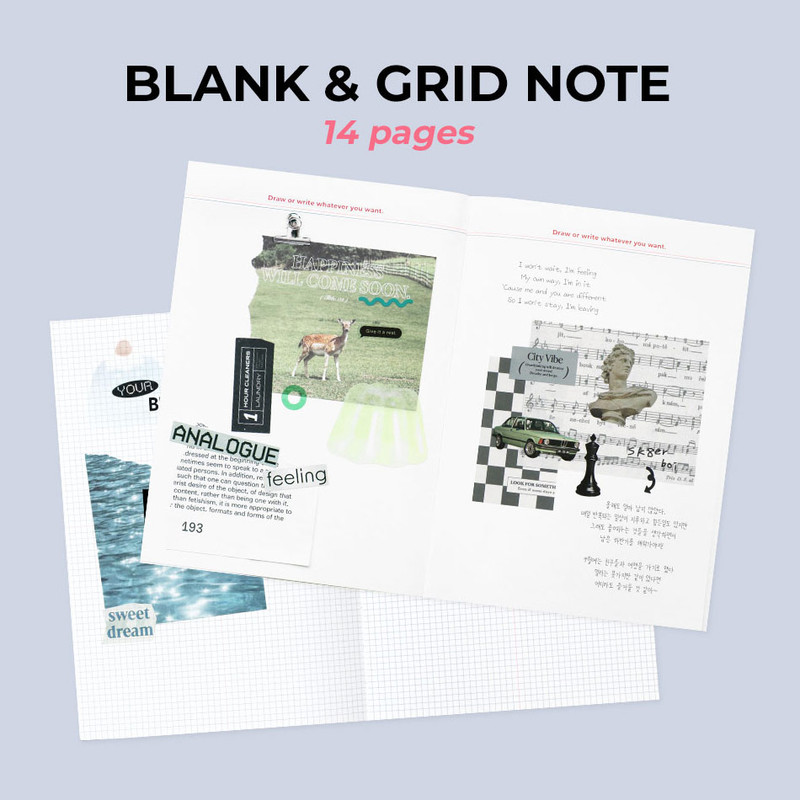 Blank & Grid Note - Iconic 2026 Record On A5 Dated Weekly Diary Planner Blank & Grid Note - Iconic 2026 Record On A5 Dated Weekly Diary Planner