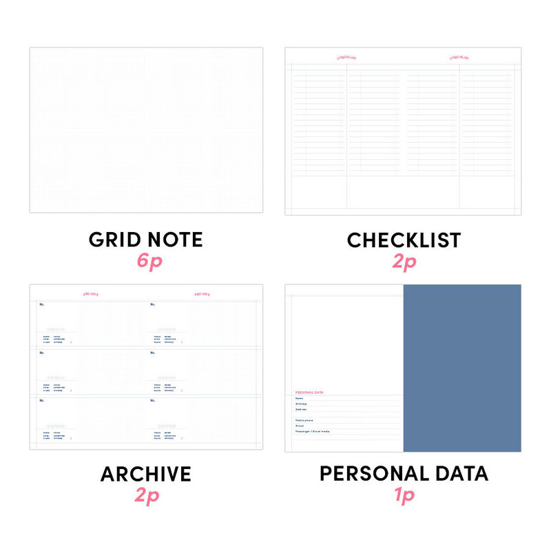 Planner pages - Iconic 2026 Record On B6 Dated Weekly Diary Planner Planner pages - Iconic 2026 Record On B6 Dated Weekly Diary Planner