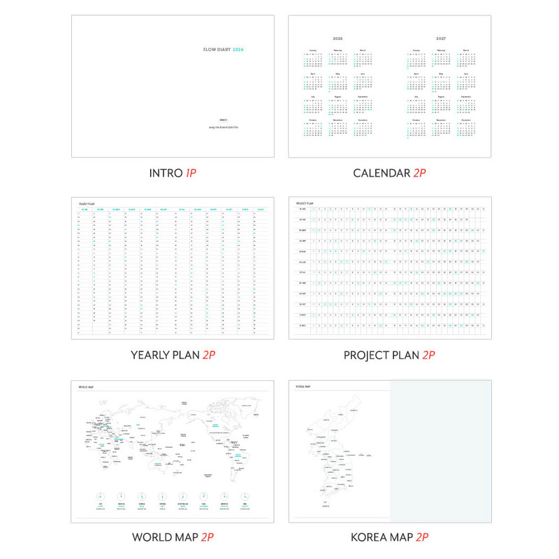 Planner pages - Iconic 2026 Flow Dated Weekly Diary Planner Planner pages - Iconic 2026 Flow Dated Weekly Diary Planner