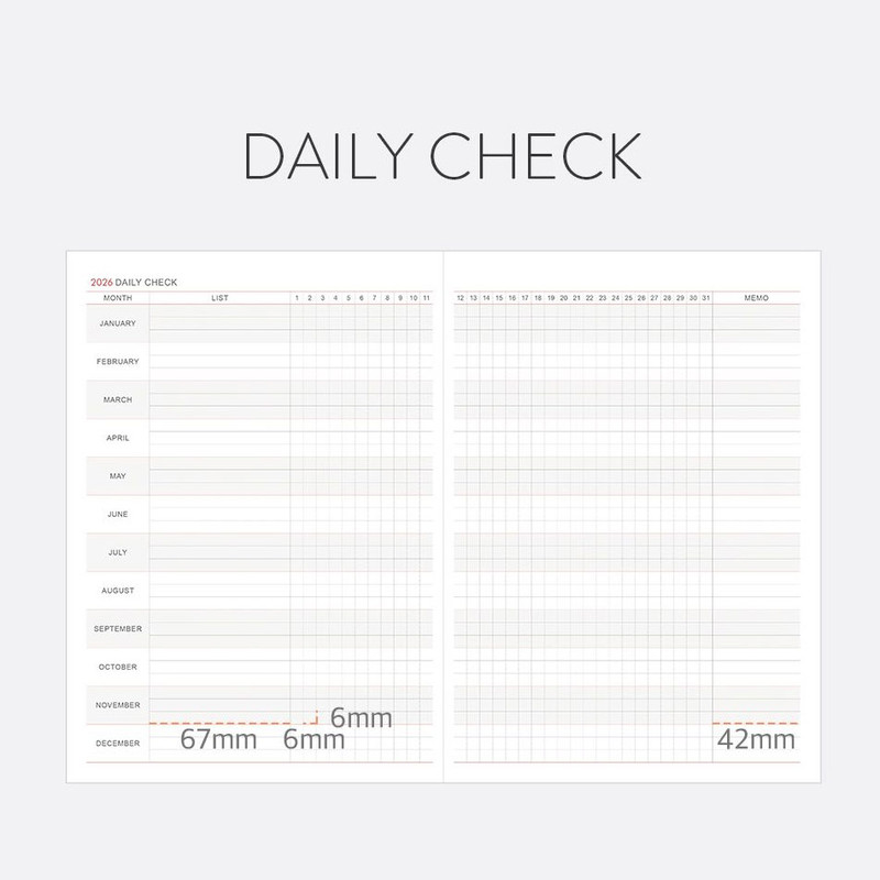 Daily Check - Indigo 2026 Prism B5 Dated Monthly Plan Daily Check - Indigo 2026 Prism B5 Dated Monthly Plan