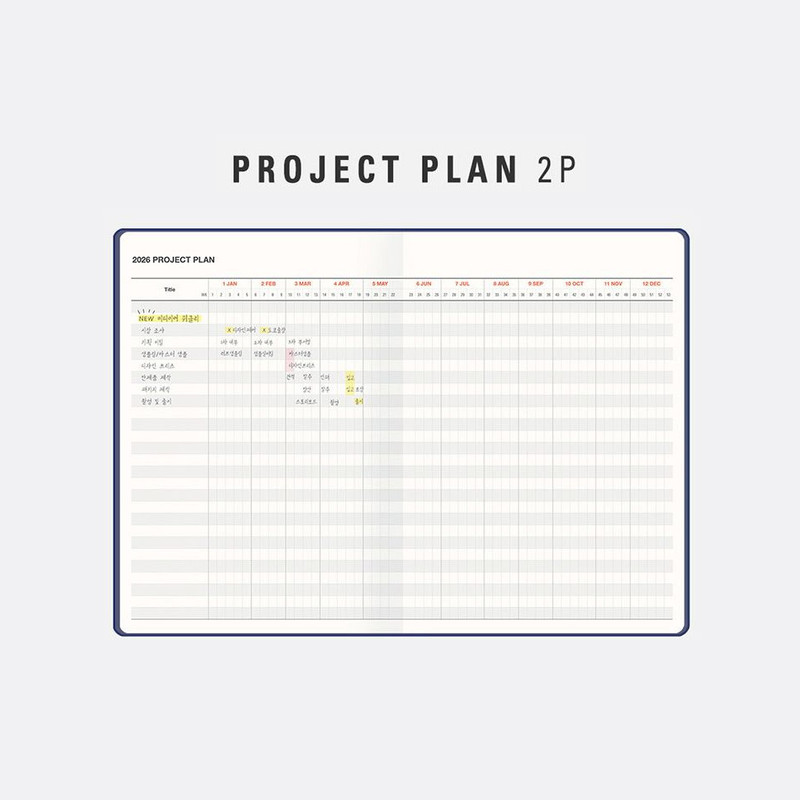 Project Plan - Antenna Shop 2026 Table Talk A5 Dated Weekly Planner