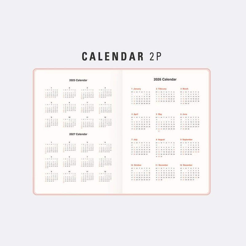 Calendar - Antenna Shop 2026 Table Talk B6 Dated Weekly Planner