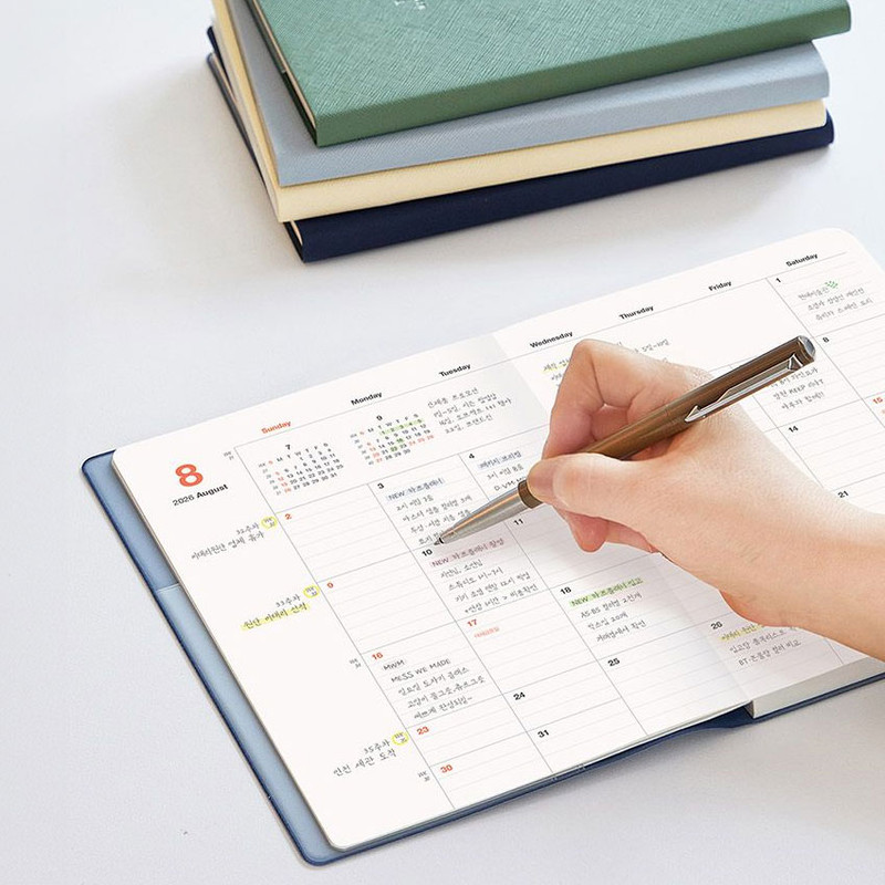 100gsm paper - Antenna Shop 2026 Table Talk B6 Dated Weekly Planner