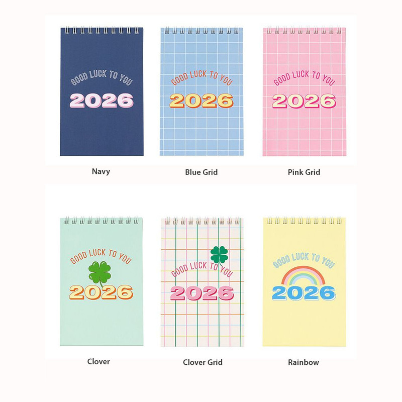 Colors of 2026 Daily Habits Small Desk Calendar Colors of 2026 Daily Habits Small Desk Calendar