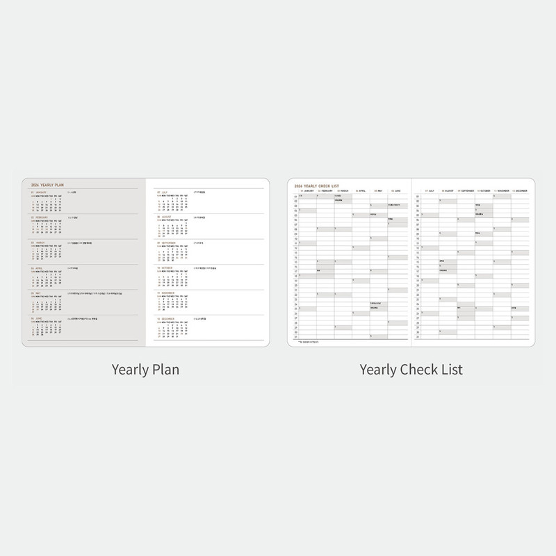 Yearly plan, Yearly checklist - Ardium 2026 Simple Small Dated Weekly Planner Yearly plan, Yearly checklist - Ardium 2026 Simple Small Dated Weekly Planner