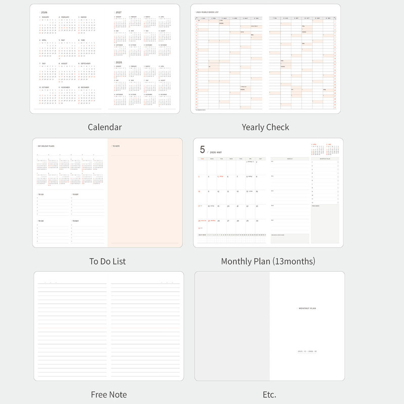 Planner Pages - Ardium My 2026 Dated Monthly Planner Planner Pages - Ardium My 2026 Dated Monthly Planner