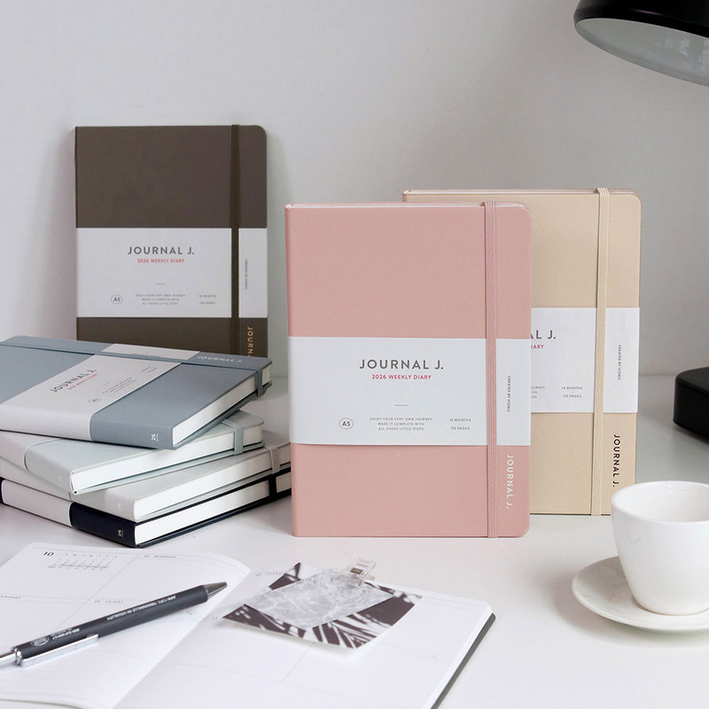 7 Colors - Iconic 2026 Journal Journey A5 Dated Weekly Planner