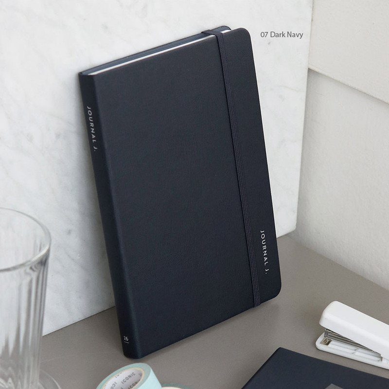 07 Dark Navy - Iconic 2026 Journal Journey B6 Dated Weekly Planner