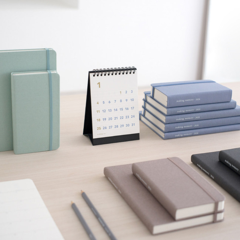 Usage example of Byfulldesign 2026 Lined Small Desk Calendar Usage example of Byfulldesign 2026 Lined Small Desk Calendar