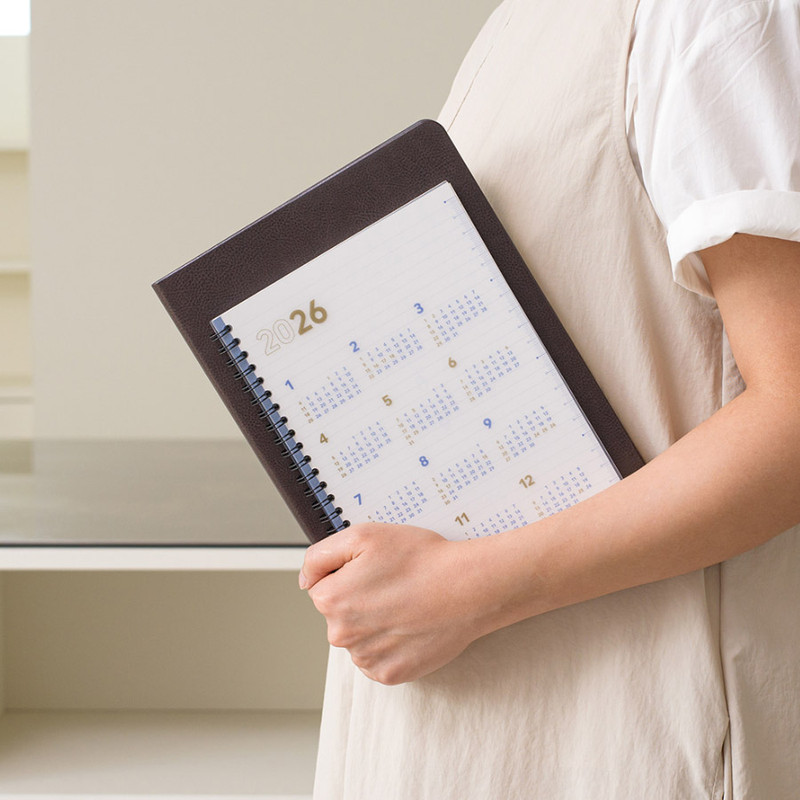 Medium size - Byfulldesign 2026 Second Medium Dated Weekly Planner Medium size - Byfulldesign 2026 Second Medium Dated Weekly Planner