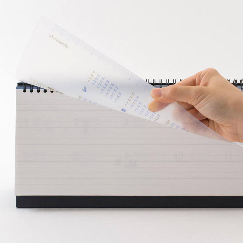 PP cover - Byfulldesign 2026 Second Standing Dated Weekly Desk Planner