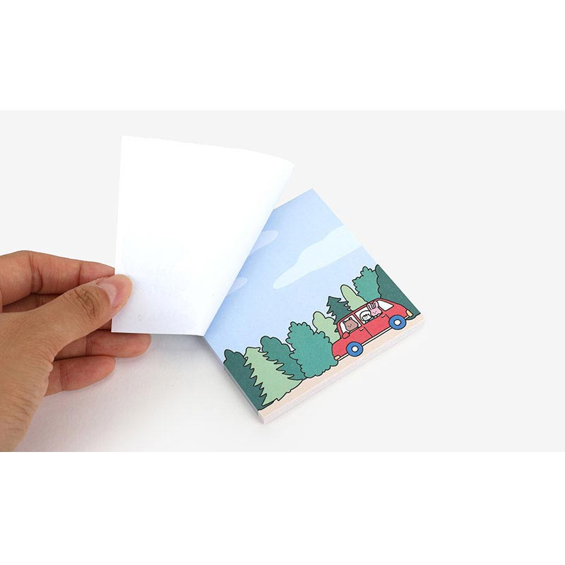Sky - Dailylike My Buddy Memo Sticky Notepad Sky - Dailylike My Buddy Memo Sticky Notepad