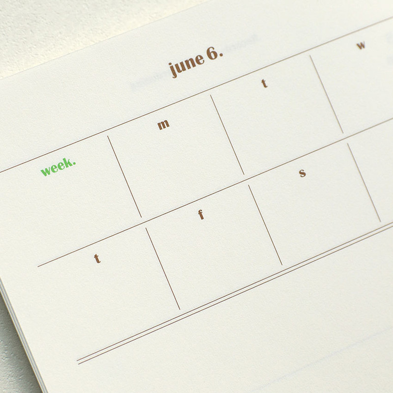 Weekly Plan - Paperian 2026 Life Gardener Dated Weekly Diary