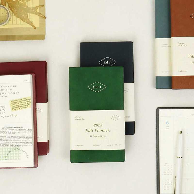 Paperian 2025 Edit Small Dated Weekly Planner