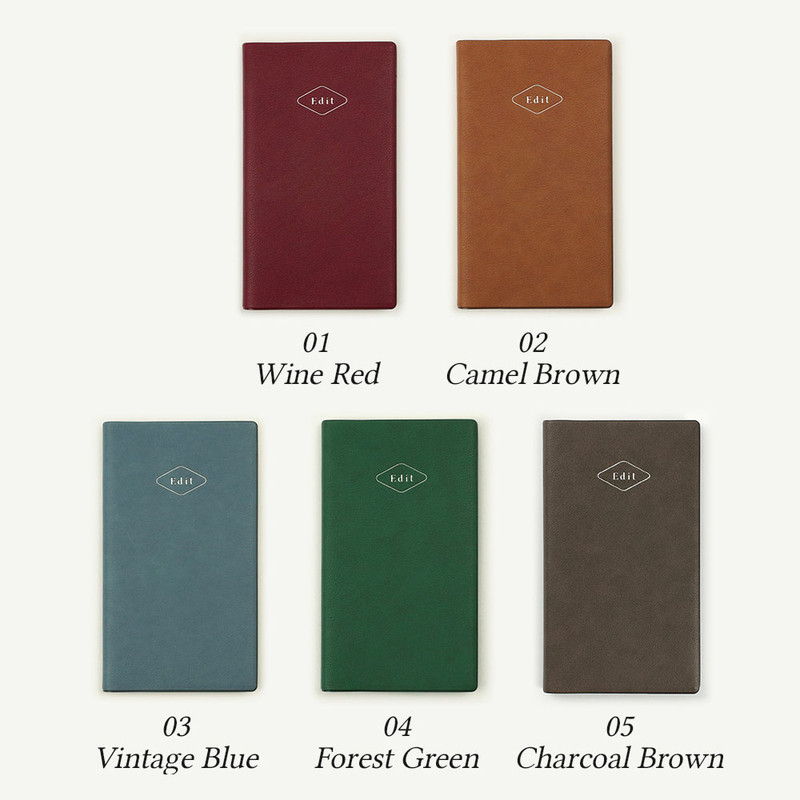 5 Colors - Paperian 2026 Edit Small Dated Weekly Planner